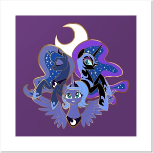 Luna Trio Posters and Art